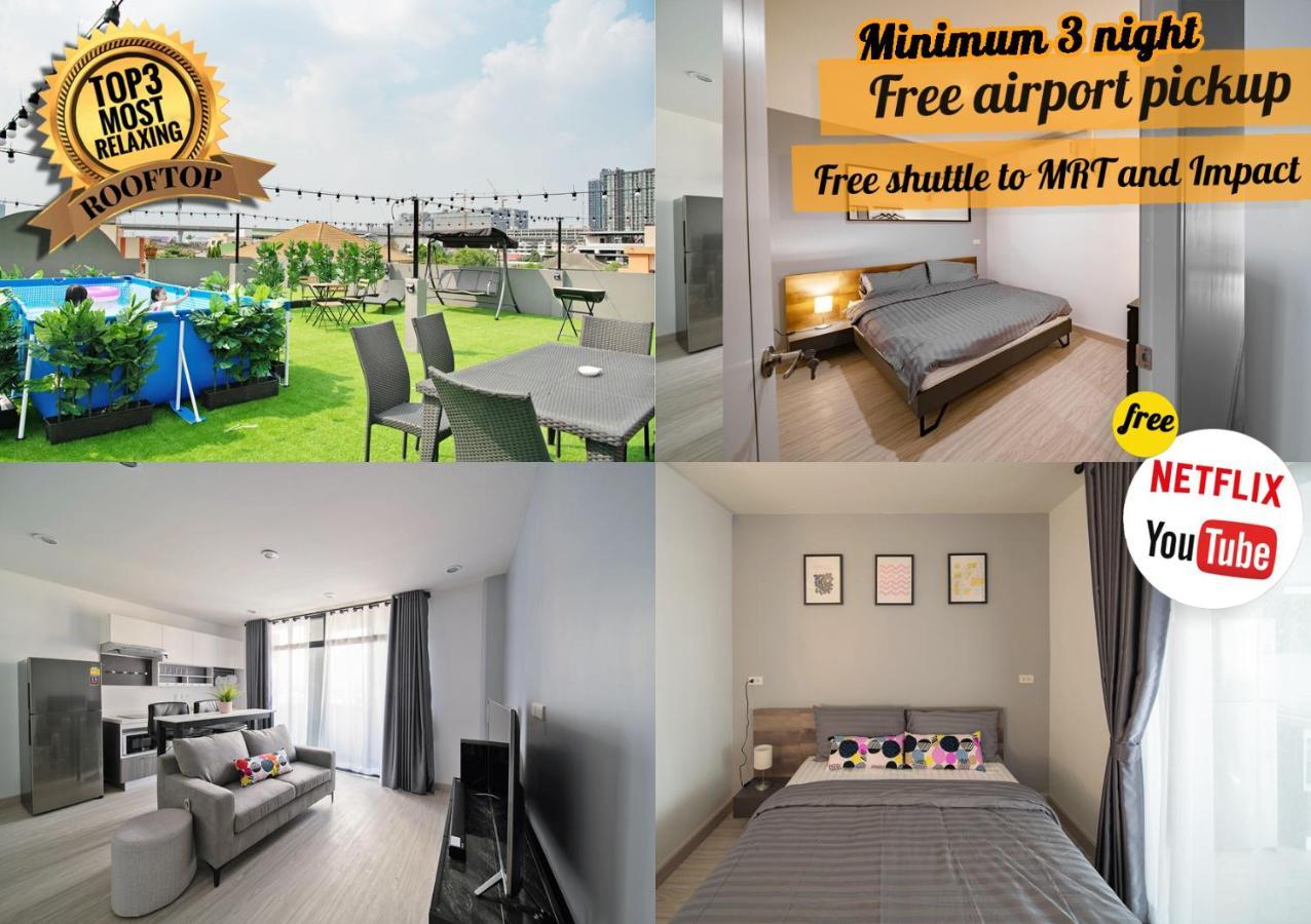Yeehaa Bangsue Aparthotel Bangkok Bagian luar foto