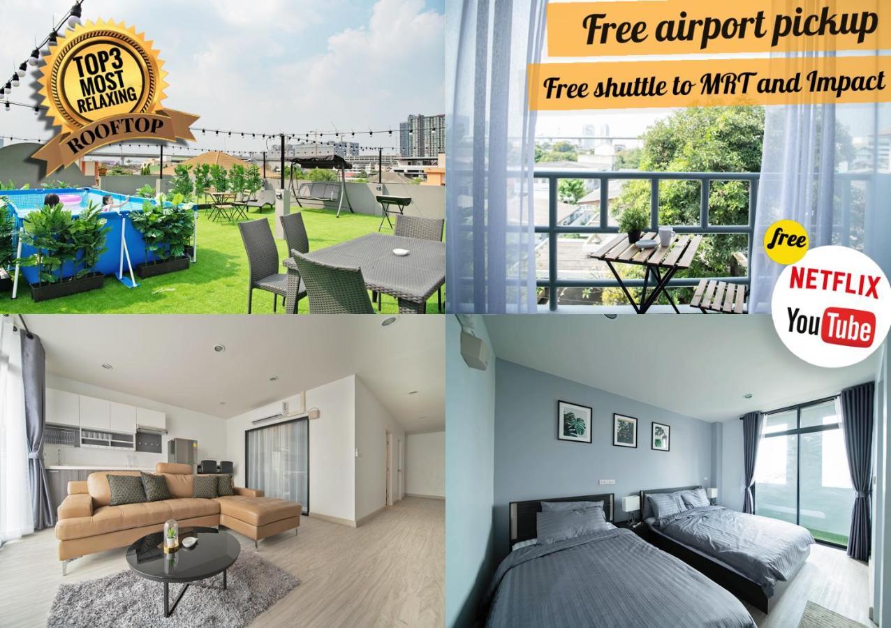 Yeehaa Bangsue Aparthotel Bangkok Bagian luar foto