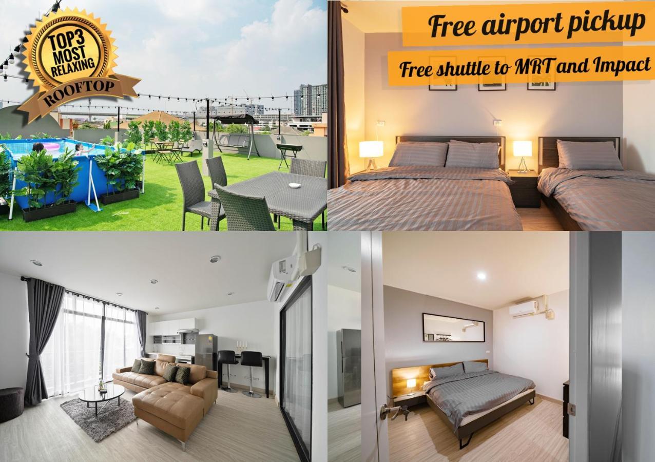 Yeehaa Bangsue Aparthotel Bangkok Bagian luar foto